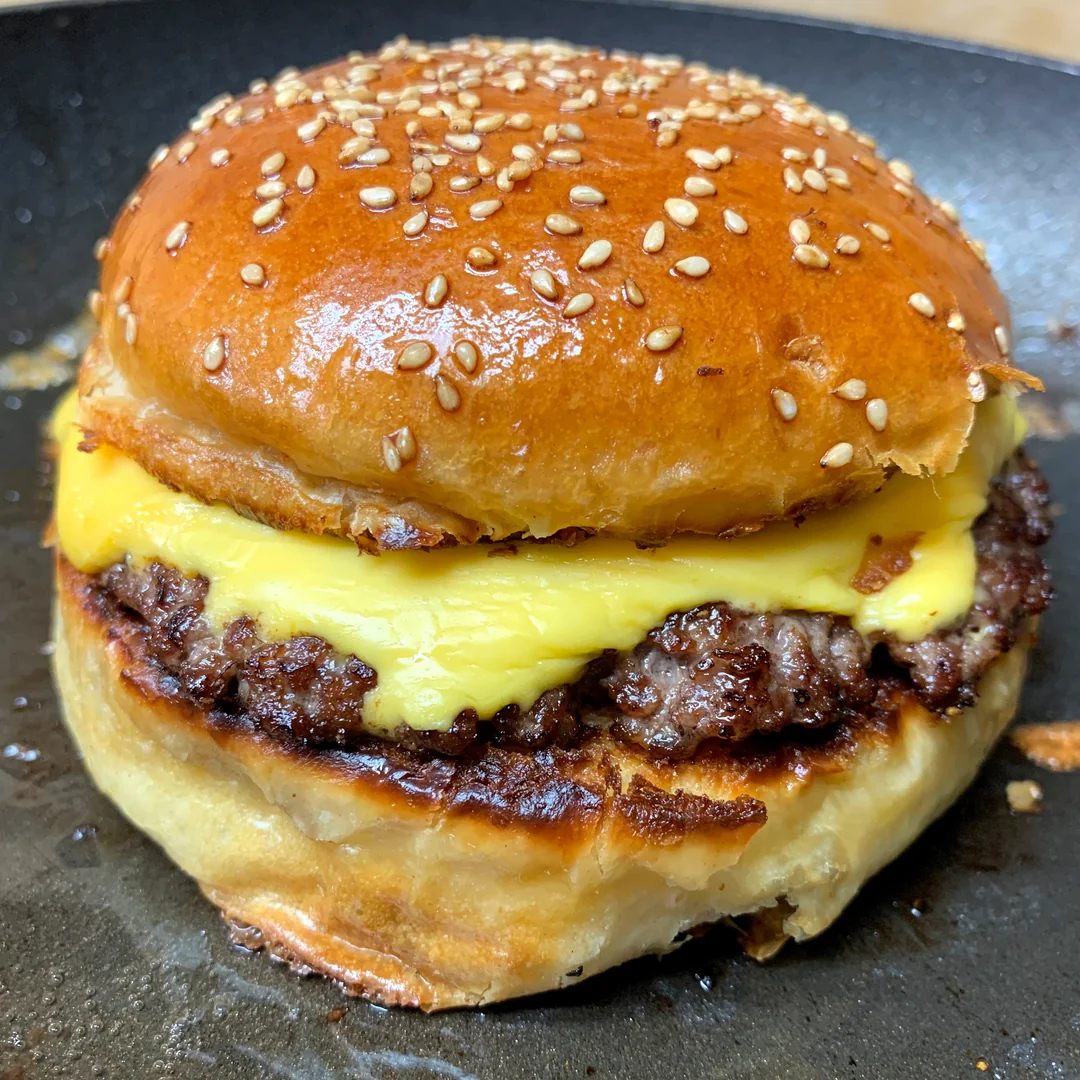 Hamburguesa solo queso